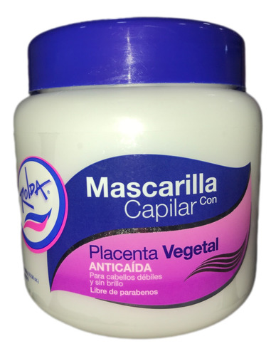 Mascarilla Capilar Con Placenta Vegetal 300g