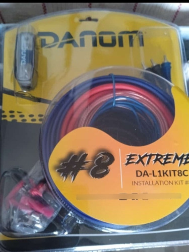 Kit Instalación Sonido Automóvil Cable #8 Danon Extreme