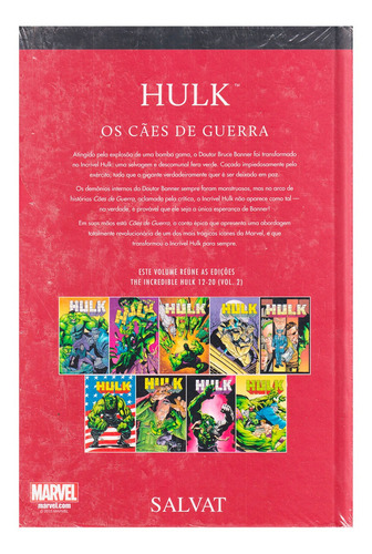 Heróis Mais Poderosos Da Marvel Hulk, De Equipe Editorial. Editorial Salvat Em Português, 2016