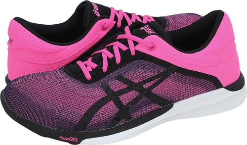 Tenis Asics Tiger Mujer Rosa Fuzex Rush T768n2090