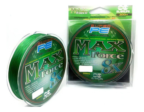 Linha Multifilamento Maruri Max Force 8x 0,20mm 24lbs 300m