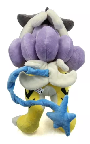 Raikou Pelúcia Pokémon Center Fit Original 14cm Lendário Cão