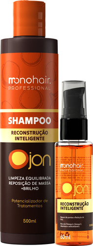 Shampoo + Óleo Finalizador Ojon+7 Reconstrução Inteligente