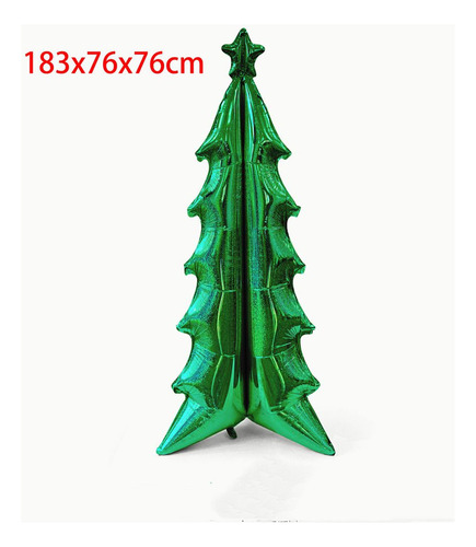Árbol De Navidad Inflable De 183x76x76cm