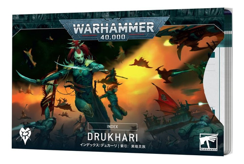 Gw Warhammer 40k Index Cards Drukhari