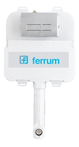 Depósito Embutir Ferrum D92te + Tapa Doble Tecla Vta51-01