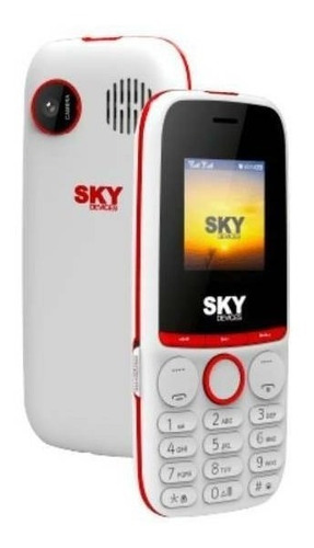 Imagen 3 de 3 de Sky Devices Sky Energy Dual SIM 32 MB red y white 32 MB RAM