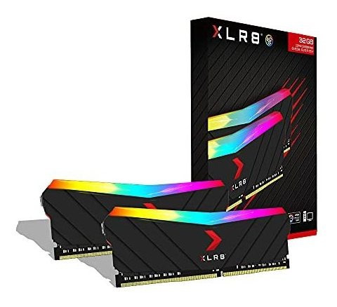 Memoria Ram De Escritorio Pny Xlr8 16gb Rgb Ddr4 3200mhz