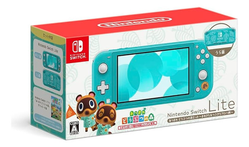  Nintendo Switch Lite Turquesa + Animal Crossing