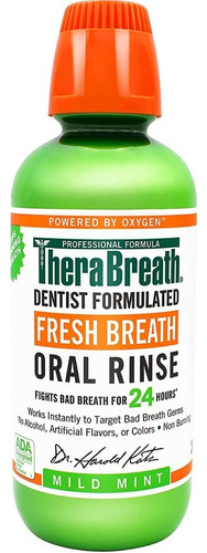 Enjuague Bucal Therabreath Fresh Breath 24 Horas Mint