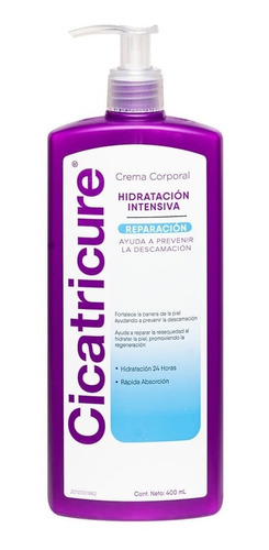 Cicatricure Crema Corporal Hidratación Intensiva 400ml 