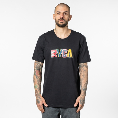 Camiseta Rvca Mc Balance Stacks