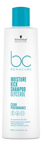 Shampoo Moisture Kick Glycerol Bc Clean Schwarzkopf 500ml