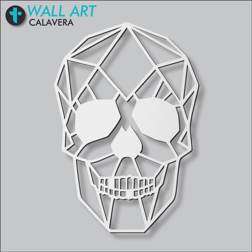 Cuadro Decorativo En Madera Calada Calavera Mural Xl