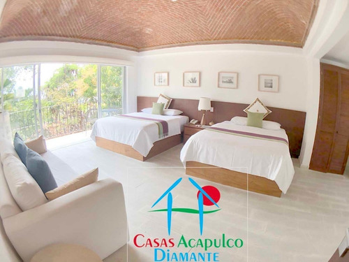 Imagen 10 de 14 de Cad Villas Leo. Terraza, Sala Familiar. Vista A La Bahía