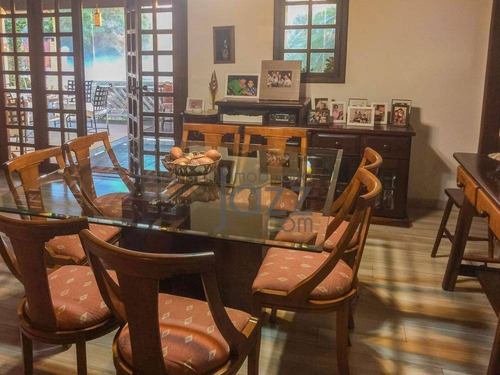 Linda Chácara Com 4 Suítes À Venda, 1100 M² - Recanto Amapola - Bragança Paulista/sp - Ch0163