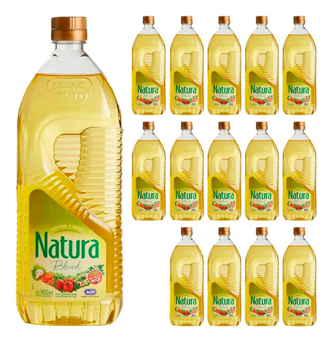 Aceite Natura Blend Oliva Girasol 900ml X15