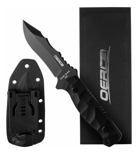 Oerla Olk-d46 - Cuchillo Táctico De Hoja Fija Con Funda Kyde