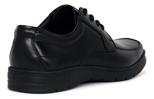 Zapato Escolar De Cuero Conter 25q1.mk-e3 Negro