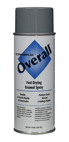 Rust-oleum Pintura Aerosol Econ. Overall Gris Brillante 283g