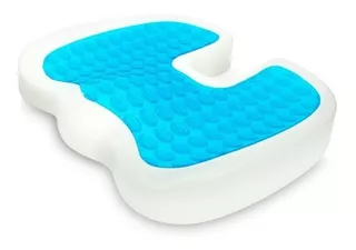 Cojin Gel Ortopédico C/memoria Viscoelástica + Funda Asiento