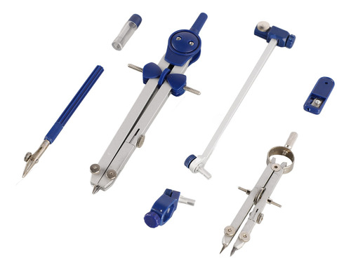 Compass Geometry Set, Caja Extensible De Aleación De Zinc Ir