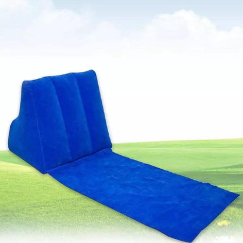 Alfombra De Camping Para Playa, De Pvc, Hinchable, Flocada