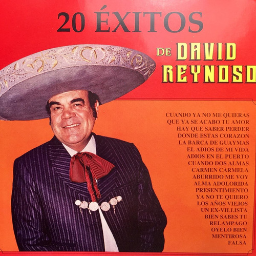 Cd David Reynoso 20 Exitos Cuando Ya No Me Quieras