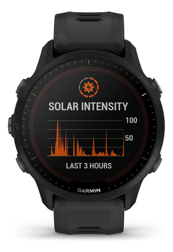 Reloj Garmin Forerunner 955 Versión Solar Smartwatch Táctil Color del bisel Negro