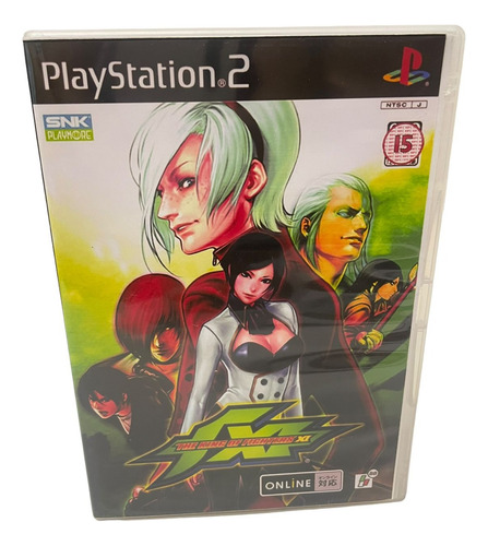 The King Of Fighters Xl Play 2 Com Capa E Pôster Ps2