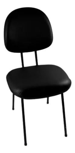 Kit C/ 4 Cadeira Executiva Fixa Escritório Ergonômica