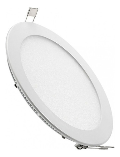 Plafón Redondo Led Embutir 18w - Luz Fría