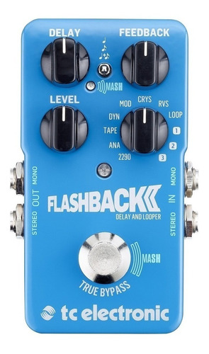 Pedal De Efecto Tc Electronic Flashback 2 Delay