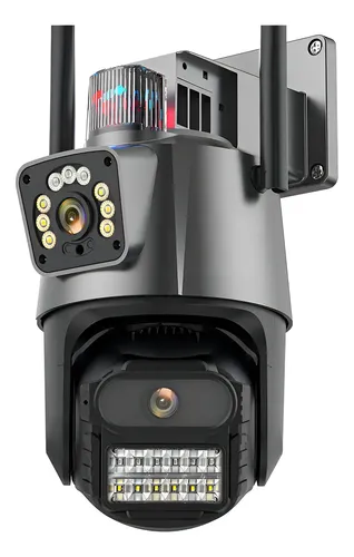 Câmera De Segurança Ip Wifi Jl Protec Ipsky2 Lente Dupla 6mp