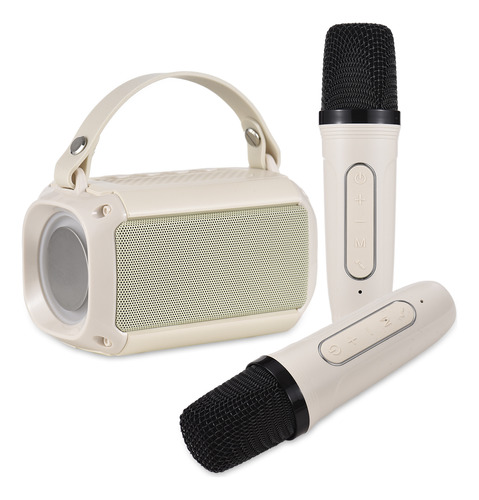 Set De Máquina De Karaoke Sound Wireless Para Niños Con 2 Cu