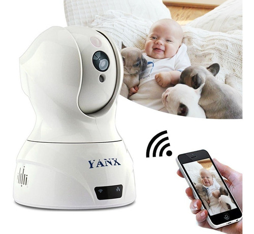 Yanx Camara Ip Vigilancia Monitor Bebe Doble Via Wifi Hd826 