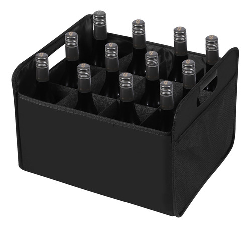 Litlandstar 12 Botellas De Vino, Caja De Almacenamiento Pleg