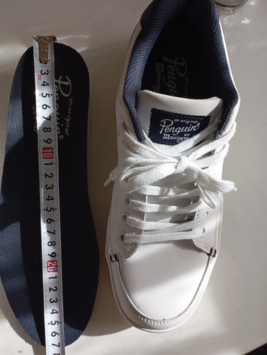 Zapatillas Penguin Brad Hombre Cuero Talle 40 Arg (Usado)