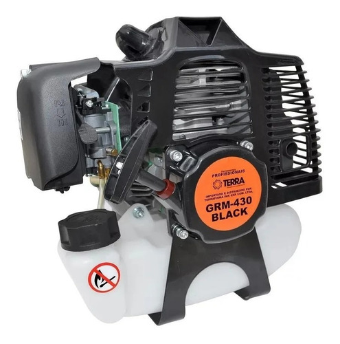 Motor De Roçadeira A Gasolina - Terra Grm-430 Black