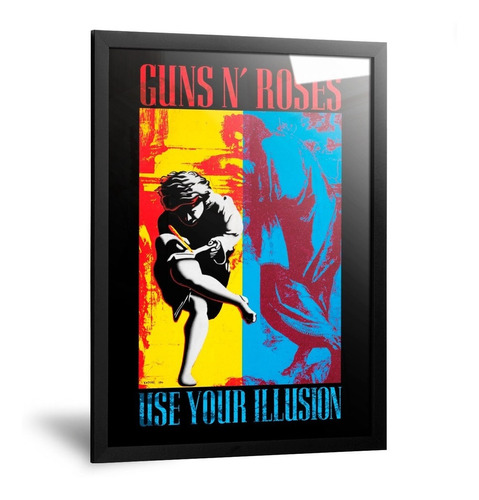 Cuadros Guns And Roses Use Your Illusion Enmarcado 35x50cm