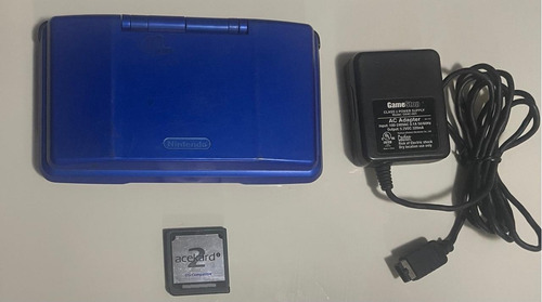 Nintendo Ds Fat + R4 Com Jogos Azul (Usado)