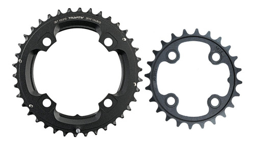 Kit Coroa Sram Truvativ 38 X 22 Bcd 104 / 64 X0 X9 X7 2x10