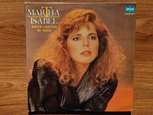 Martha Isabel.  Nueva Canción De Amor. Disco Lp Orfeon 