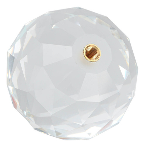 * Bola De Prisma De Cristal Transparente De 60 Mm De Corte