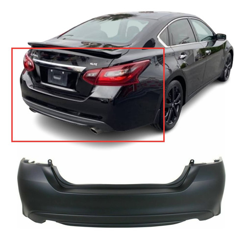 Fitparts Funda Parachoque Trasero Para Nissan Altima Sr Sl