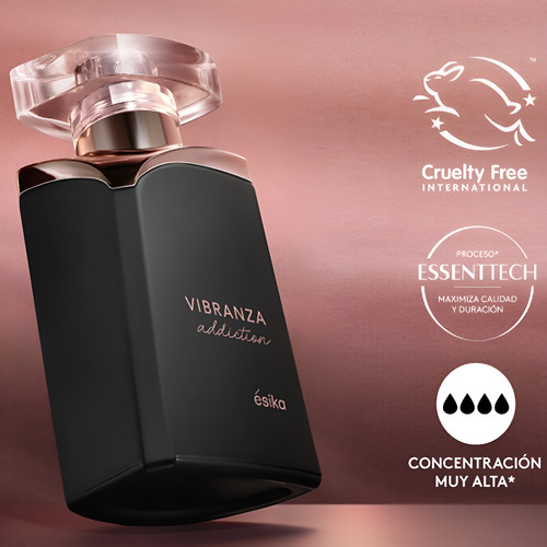 Esika Vibranza Addiction Perfume Para Mujer 45ml Original