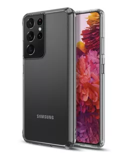 Funda Para Samsung Galaxy S21 Ultra Diseño Gummmy Clear