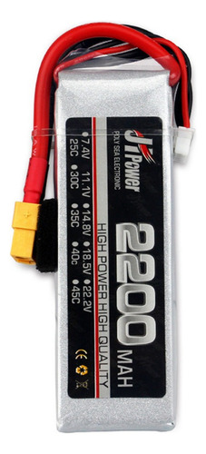Ss Jhpower 11.1v 2200mah 3s-45c Bateria Xt60 Plugue Para Rc