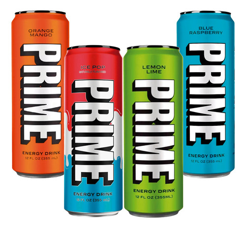 Bebida Prime Energy Drink - 4 Pack Lata 355 Ml