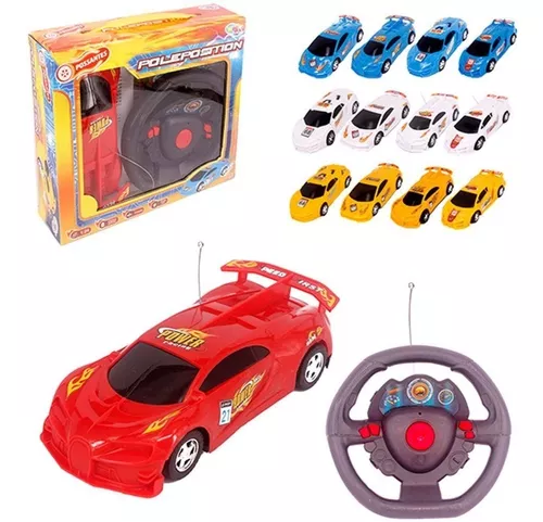 Carro de Corrida Controle Remoto de Brinquedo - Well Kids